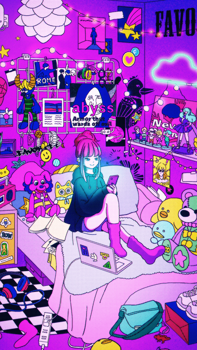 Favooo オリジナル壁紙（スマートフォン用）